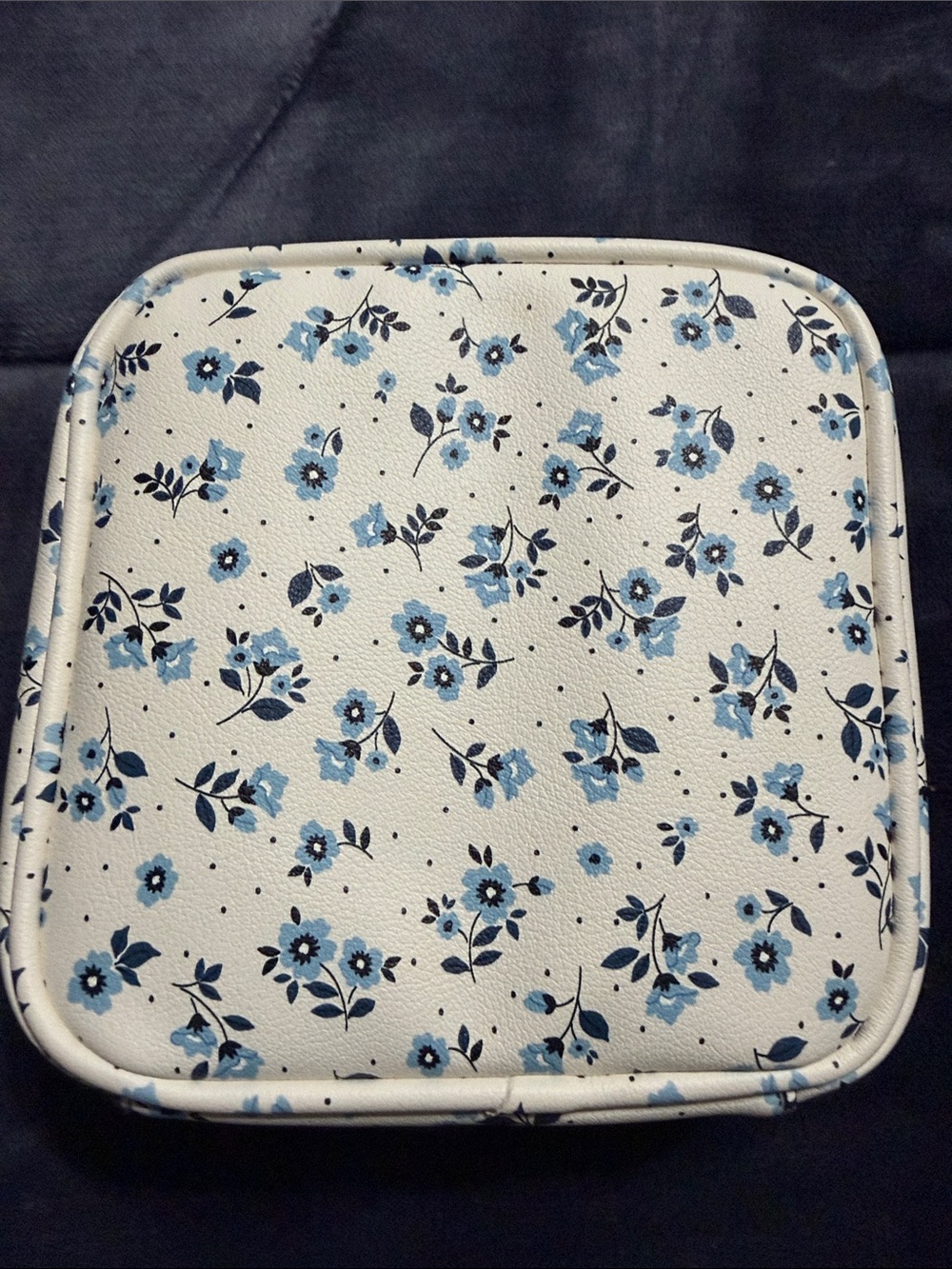 Poppy & Peonies Blue and White Floral Tech Case